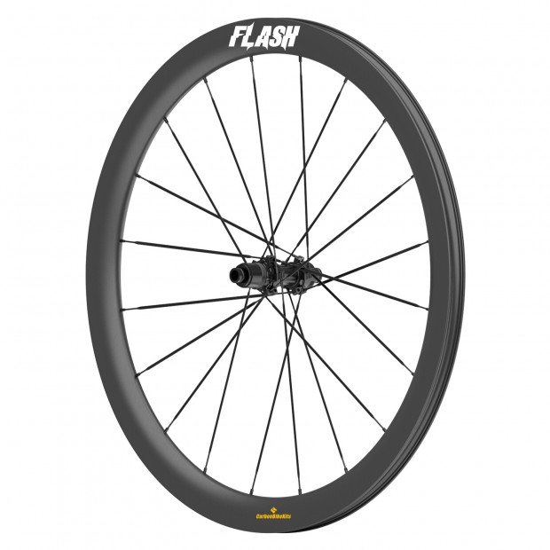 700C 45x31mm Carbon Tubeless Hooked /Hookless Gravel / CX Wheelset with Blade Carbon Spokes